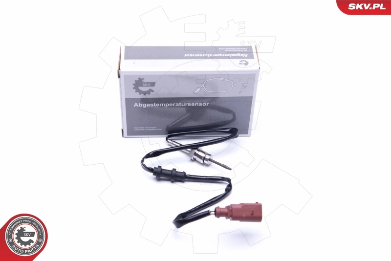 Sensor, exhaust gas temperature